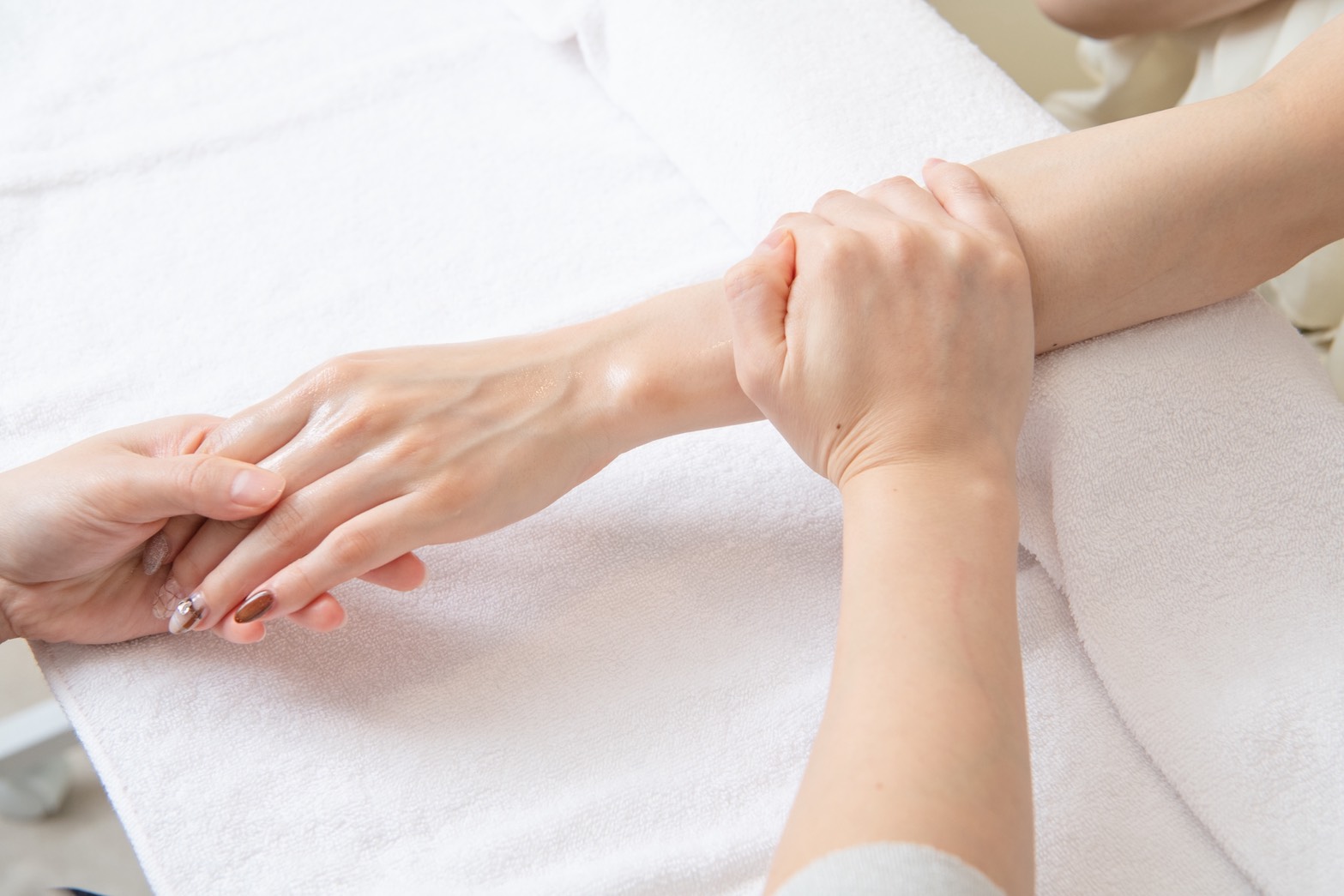 ハンドケア施術
